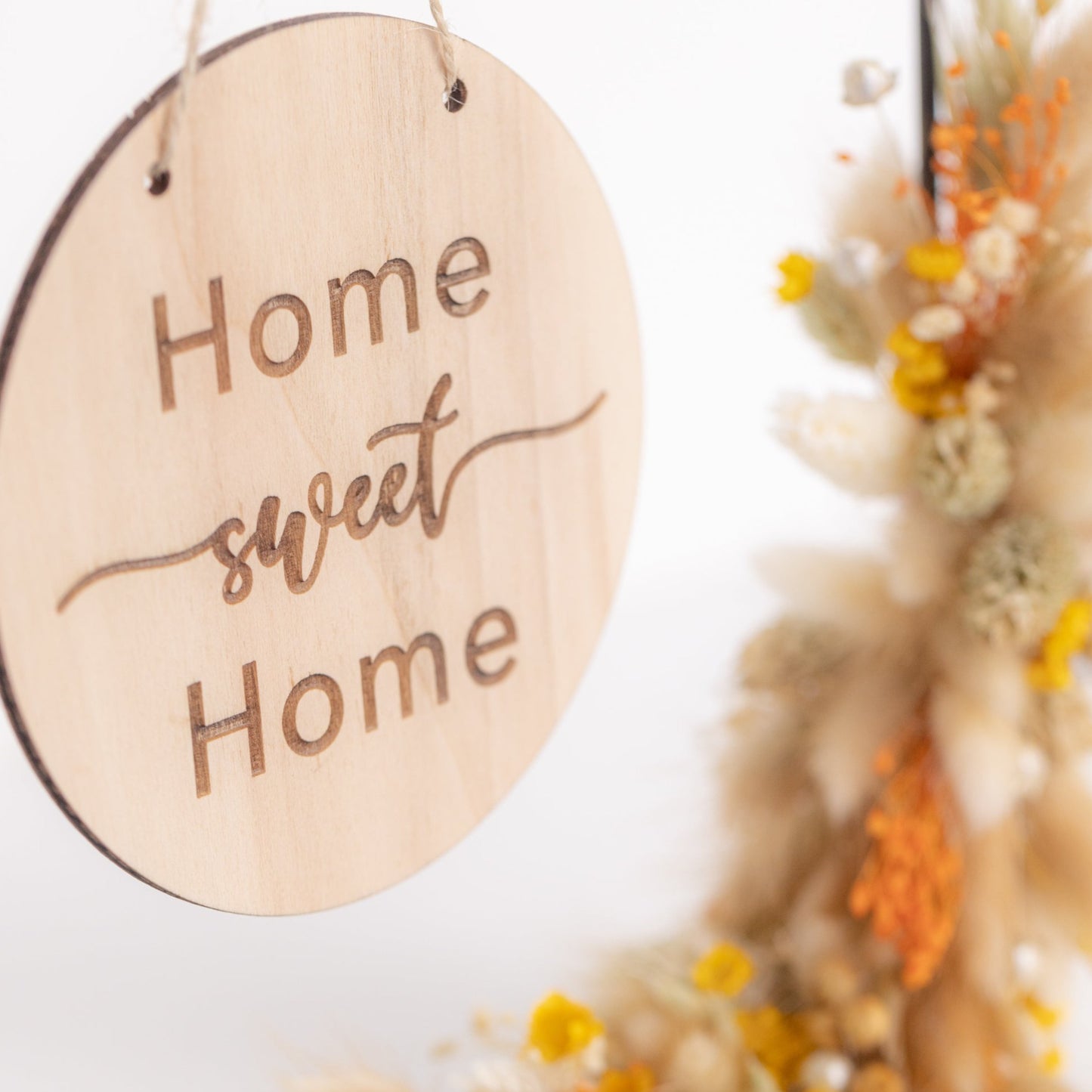 HOME sweet HOME floral cube